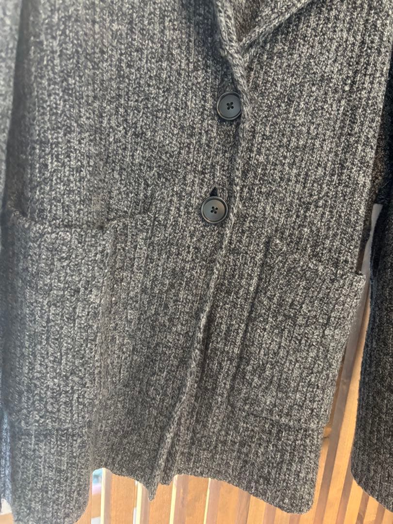スピック&スパン　オーバーサイズニットジャケット　美品