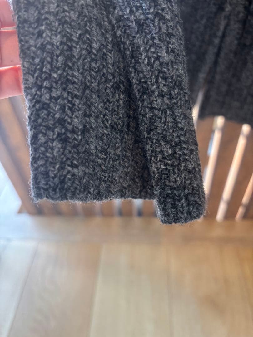 スピック&スパン　オーバーサイズニットジャケット　美品