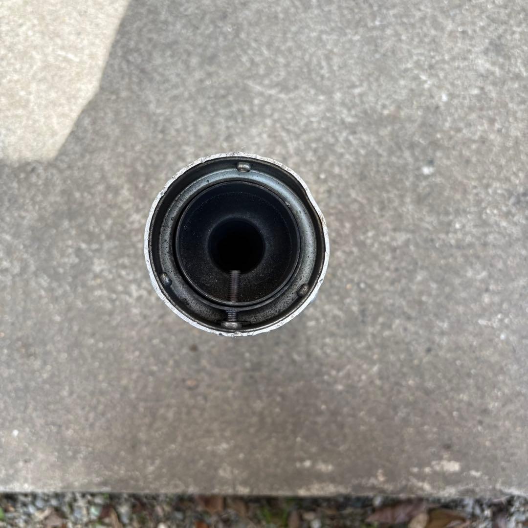 バイク　サイレンサー　マフラー　50.8π エイプに付けてました！