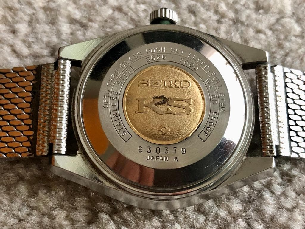 ヘ*ゴ様 SEIKO KS ハイビート HI-BEAT 自動巻き 腕時計 日付表