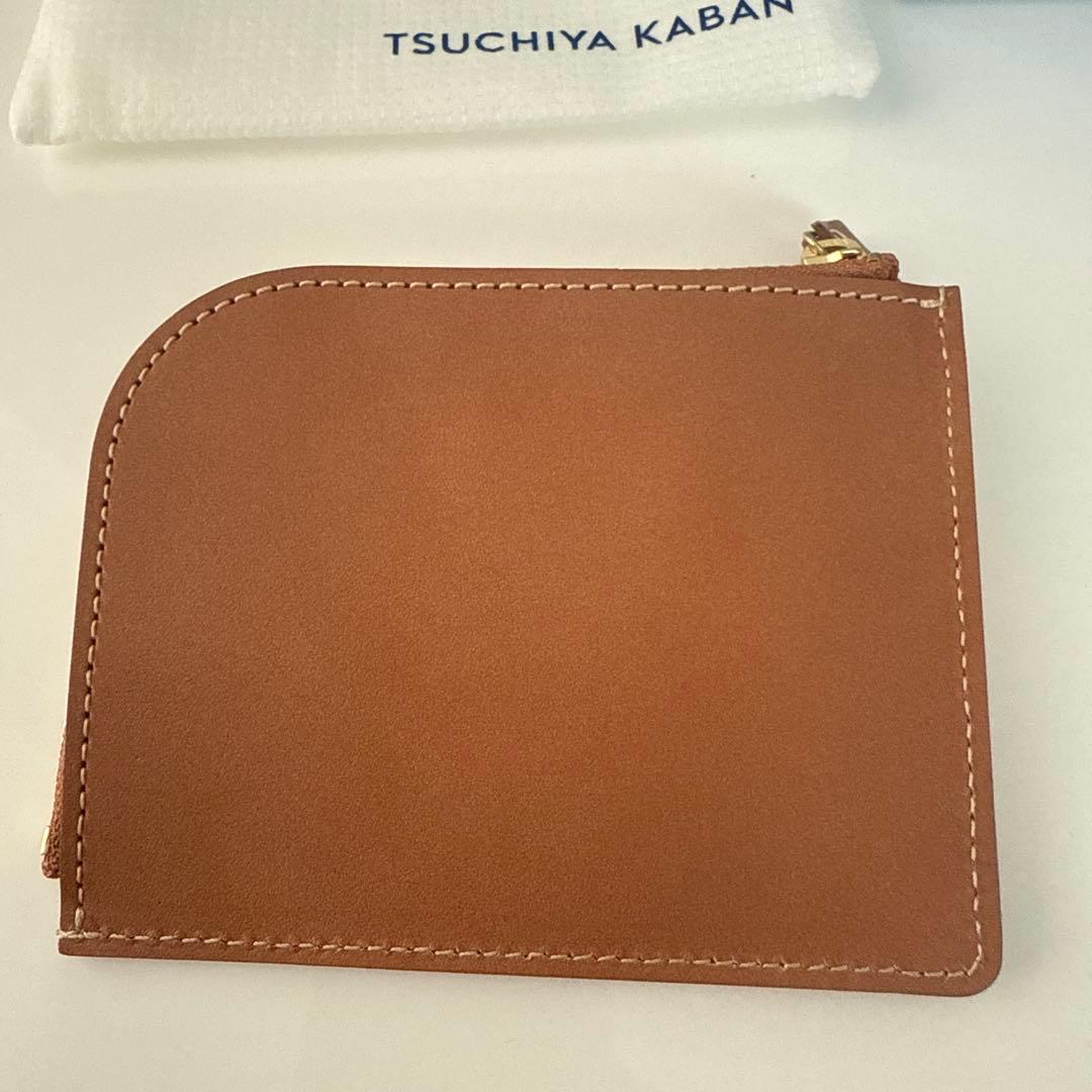 土屋鞄　ナチューラ　ヌメ革L字ファスナー