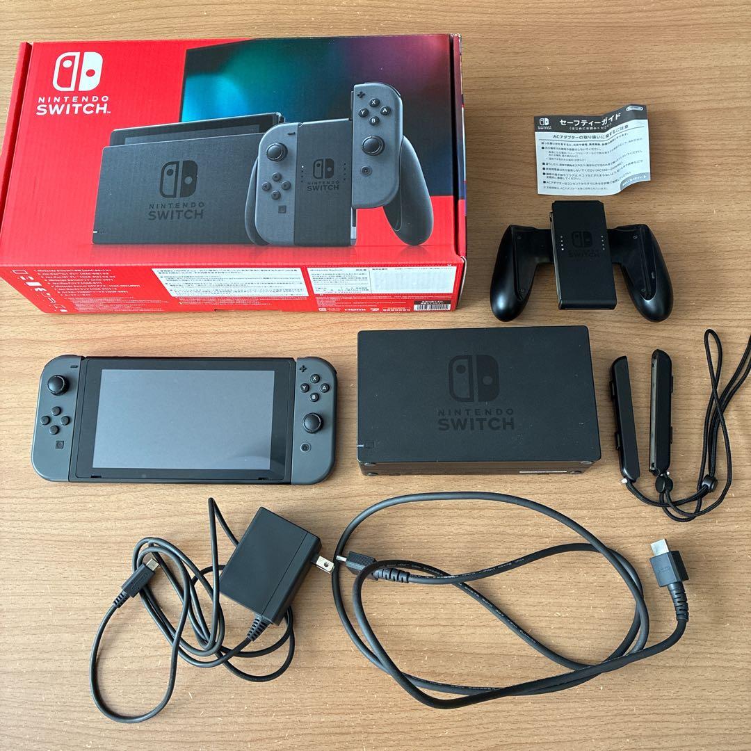 Nintendo Switch 2019年発売モデル 付属品全てあり
