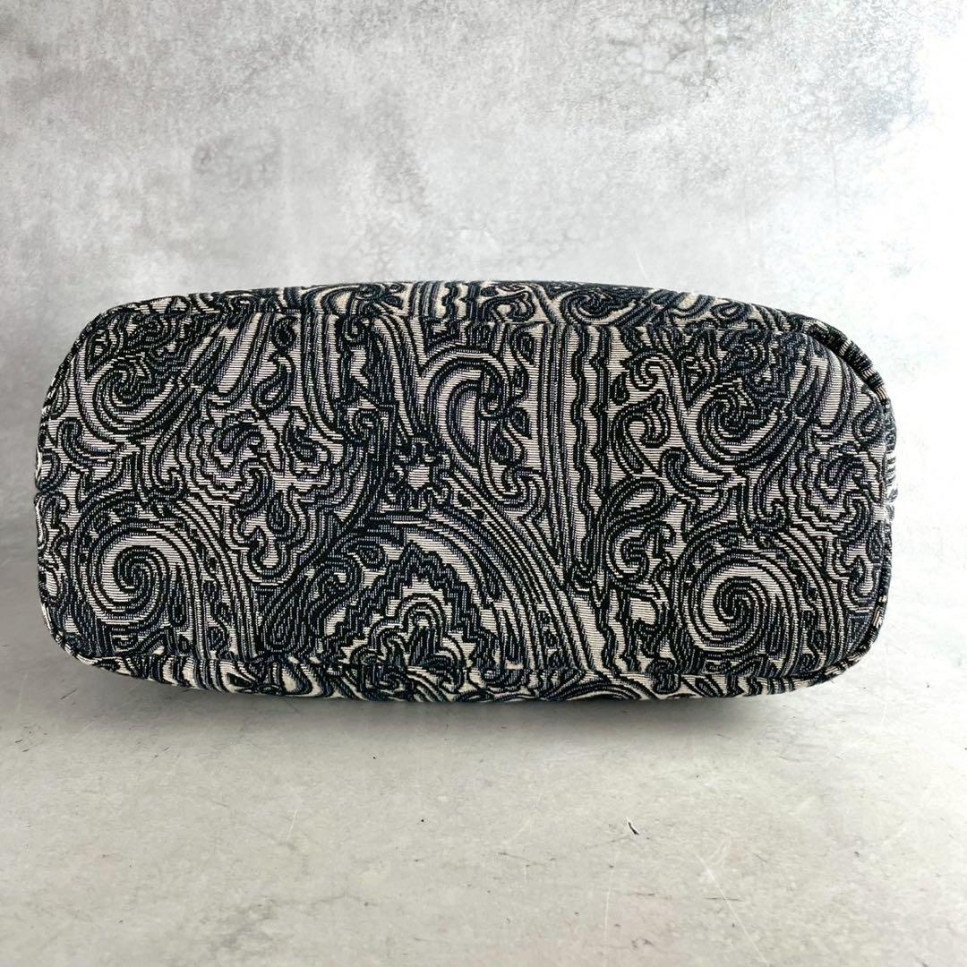 未使用級 ETRO リバーシブル トートバッグ ジャガード ペイズリー 2way