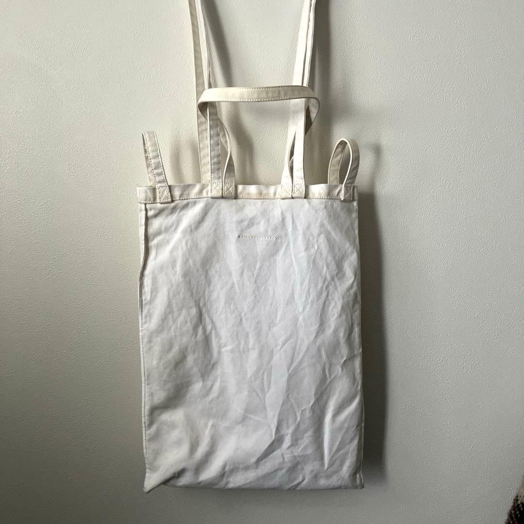 MM6 メゾンマルジェラ トート バッグ キャンバス ナンバー 大 カレンダー