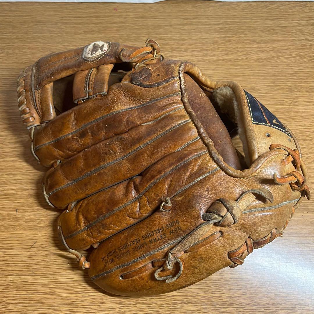 ミズノ ワールドウィン 一般硬式 グローブ グラブ 赤カップ 良品 内野用