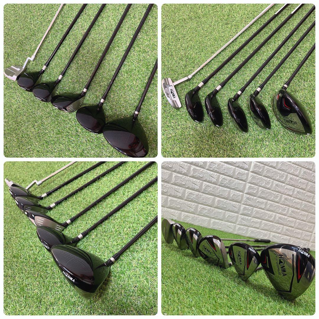 美品 HONMA ツアーワールドゼロ メンズゴルフクラブ豪華13本セット R