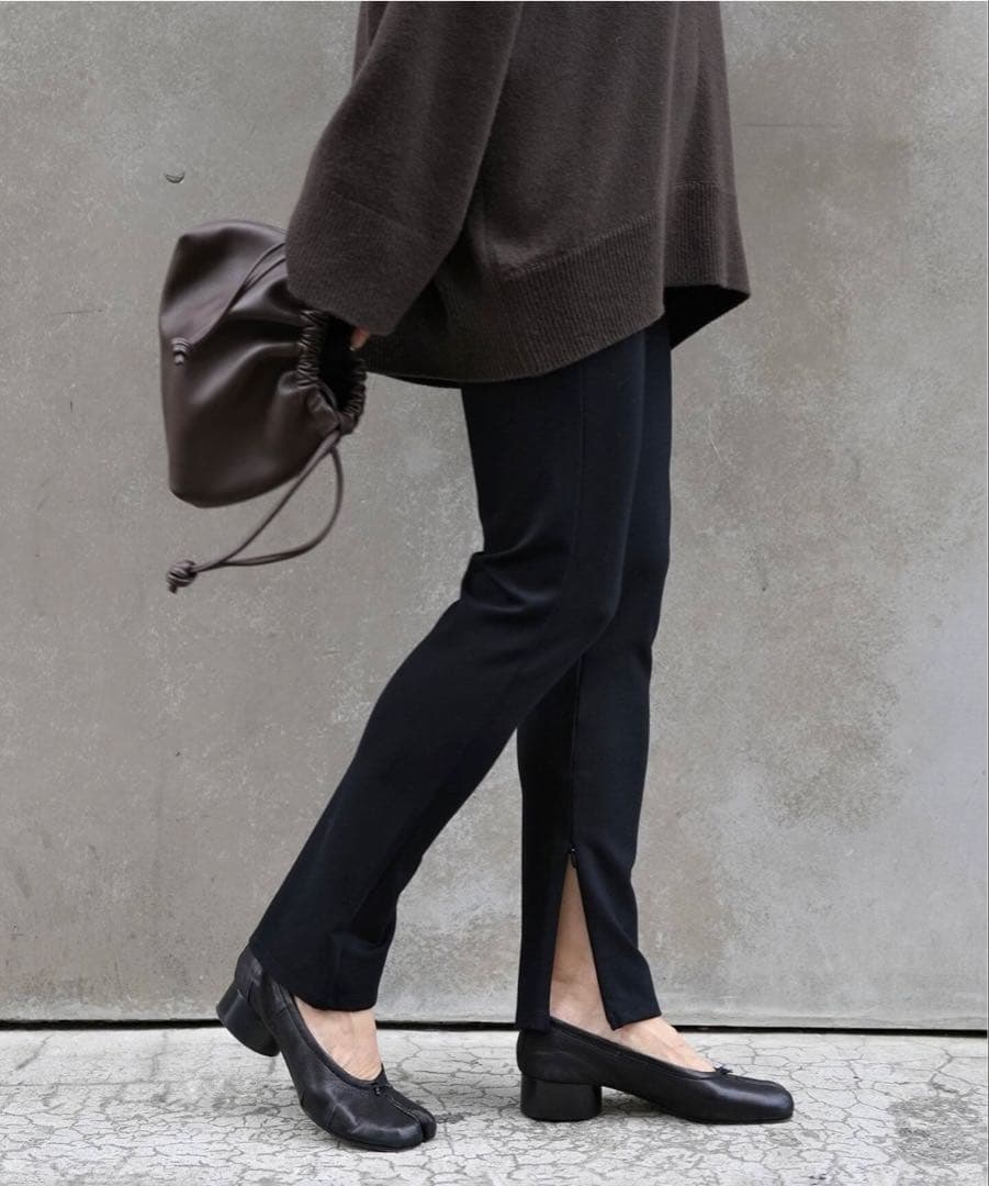 Deuxieme Classe Warm Zip レギンスパンツ　34新品