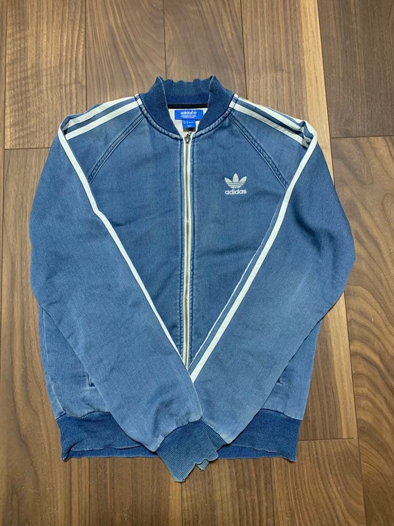 アキラadidas デニム ジャージ M
