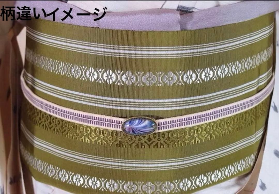 ケ*コ様 博多名古屋帯　単衣、浴衣、夏着物等に　美品