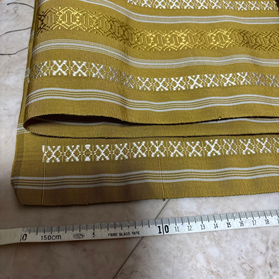 ケ*コ様 博多名古屋帯　単衣、浴衣、夏着物等に　美品