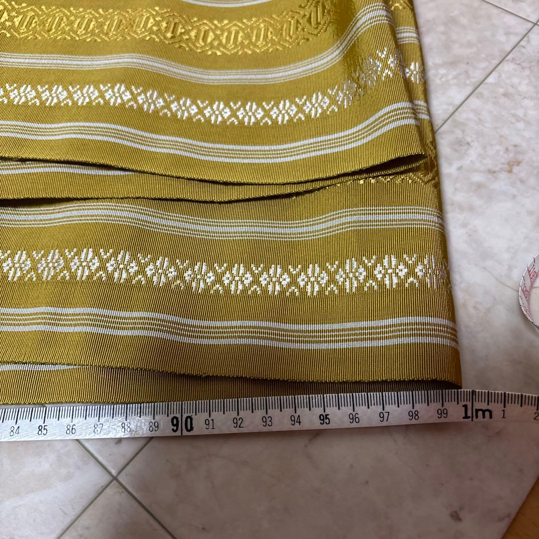 ケ*コ様 博多名古屋帯　単衣、浴衣、夏着物等に　美品