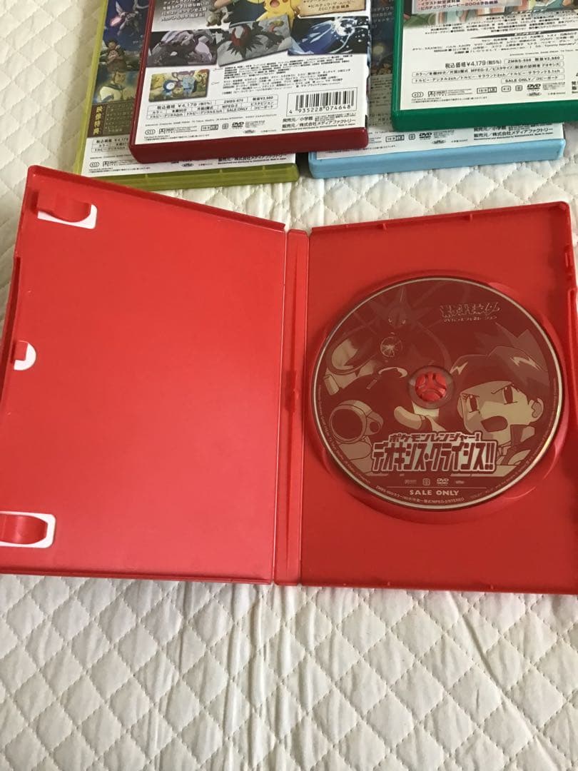 劇場版ポケットモンスター　ビクティニと黒き英雄ゼクロム　他　DVD 7点セット