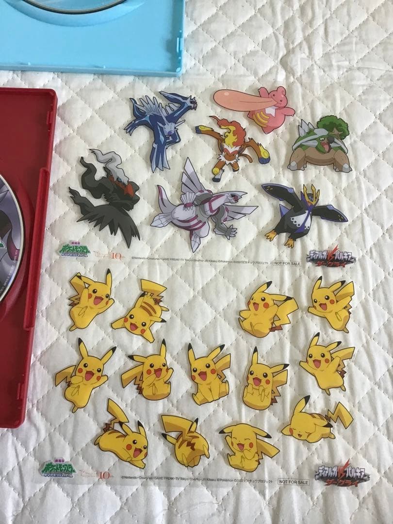 劇場版ポケットモンスター　ビクティニと黒き英雄ゼクロム　他　DVD 7点セット