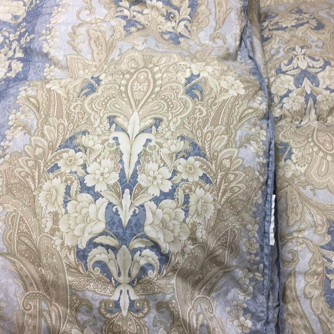 羽毛布団ダブルサイズ  美品