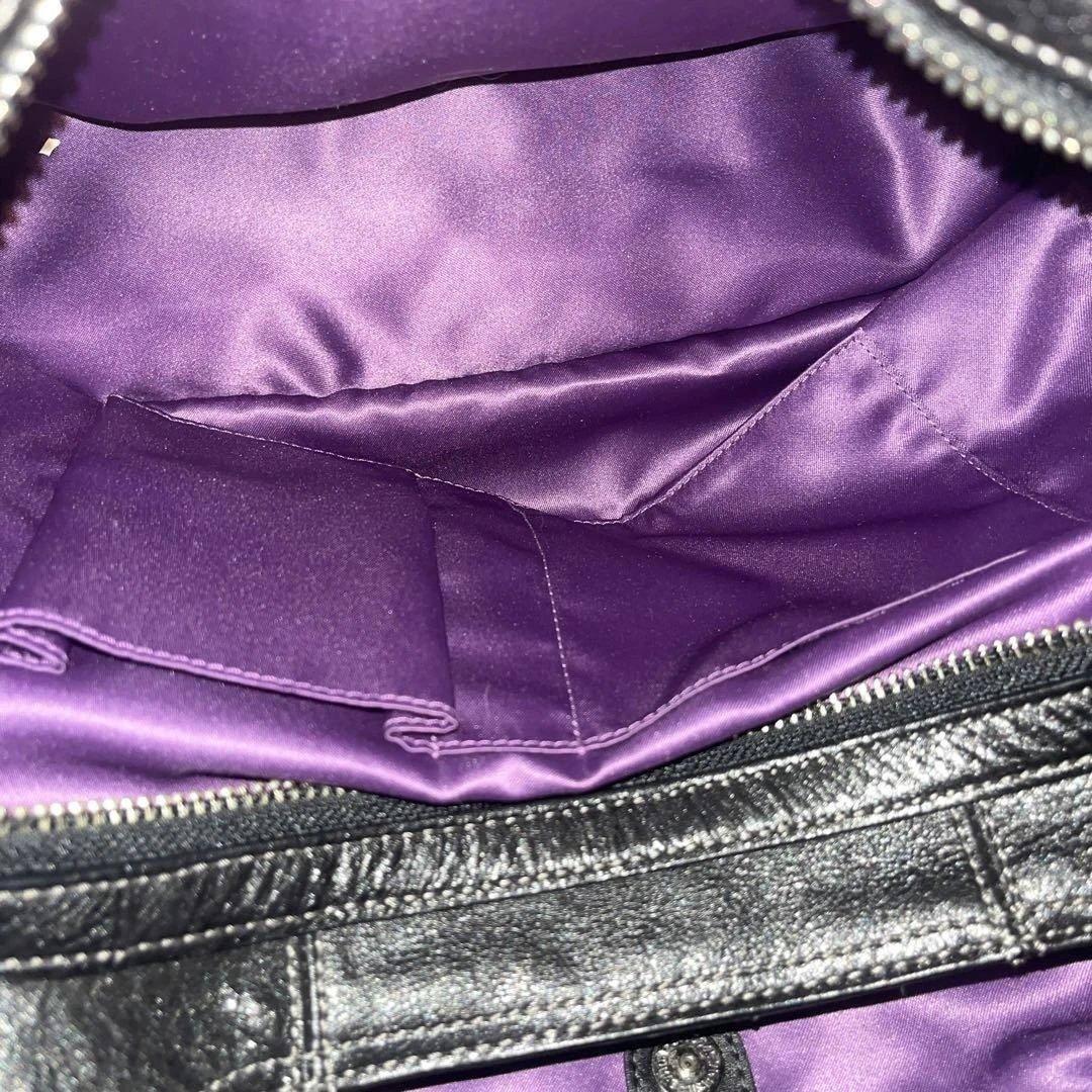 美品　COACH Madison Maggie ブラック ショルダーバッグ