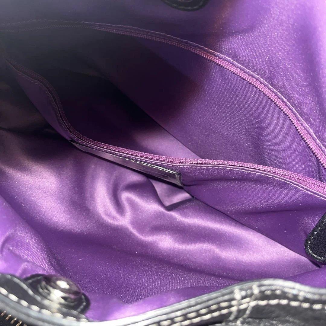 美品　COACH Madison Maggie ブラック ショルダーバッグ