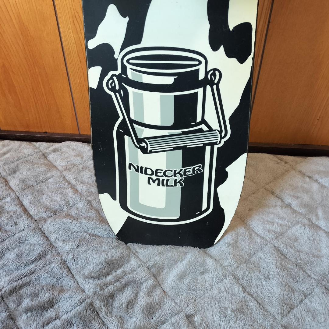 NIDECKER スノーボード ビンディング付 カウ柄 154cm