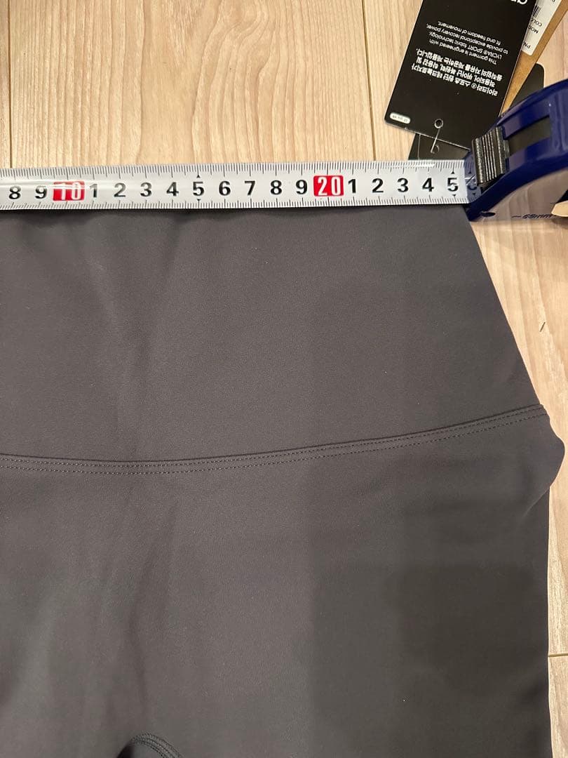 anddar エボニーグレー レギンス M