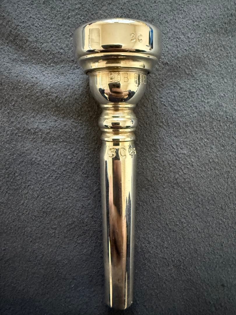 トランペットマウスピース Bob reeves 3C