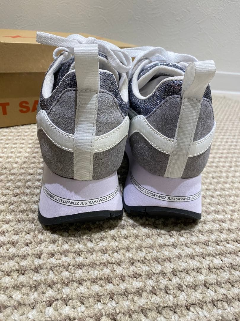 【新品】 W6YZ ウィズ スニーカー 38インチ24cm タグ箱付き 厚底