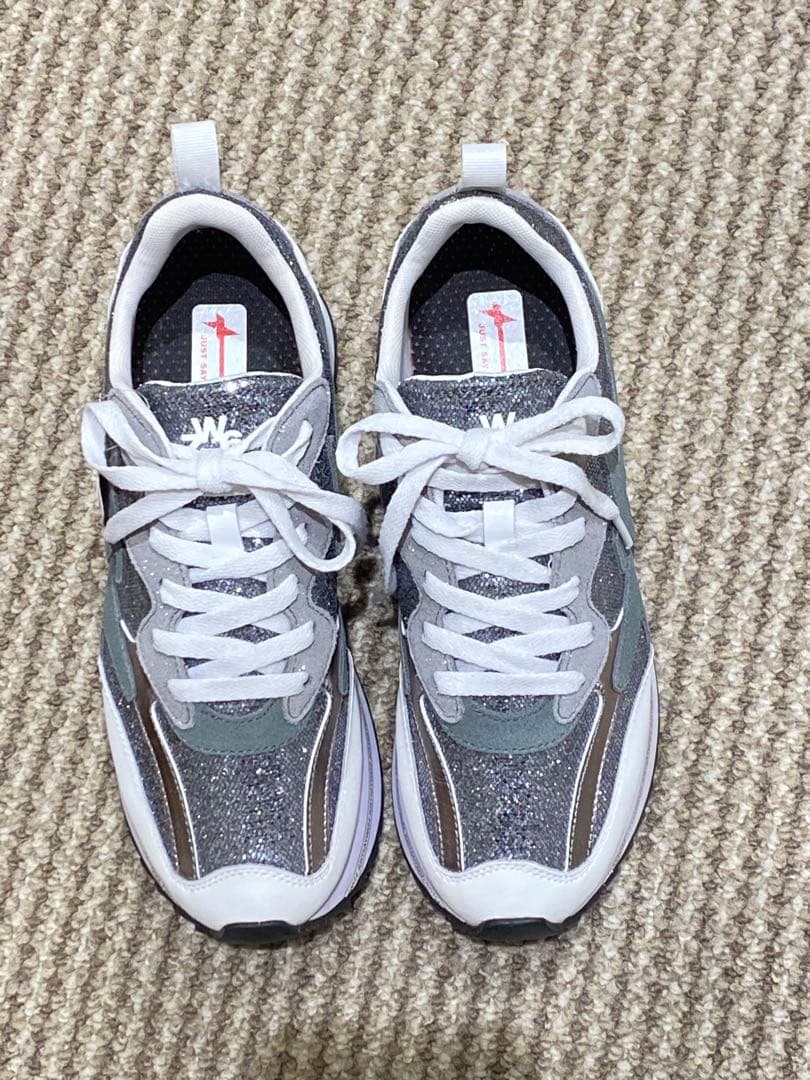 【新品】 W6YZ ウィズ スニーカー 38インチ24cm タグ箱付き 厚底