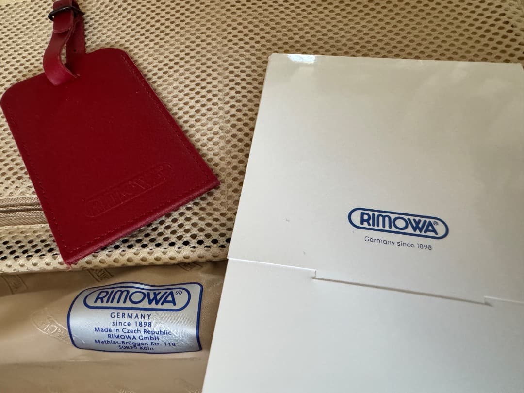 9/23まで【新品】RIMOWA サルサ DELUXE 3 SUITER 85L