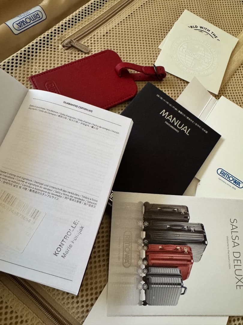 9/23まで【新品】RIMOWA サルサ DELUXE 3 SUITER 85L