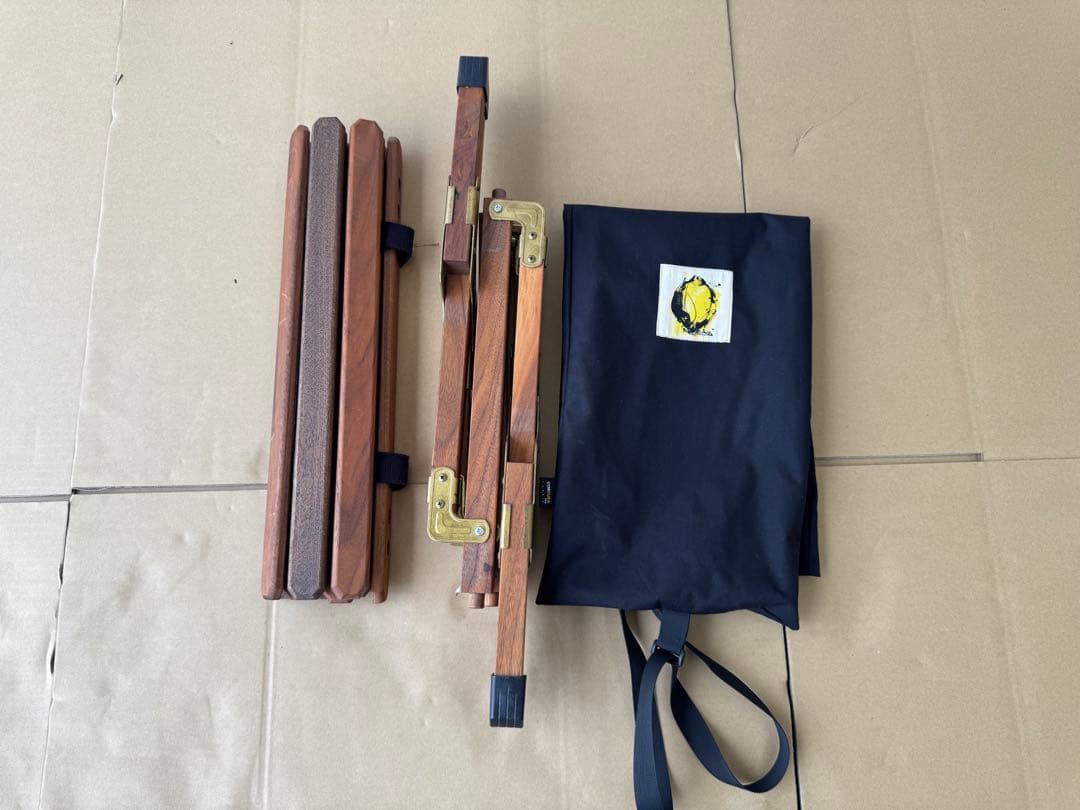 最終値下げ　 ノラズ　サイドテーブル特注品ウォールナット／ミリタリーNora's