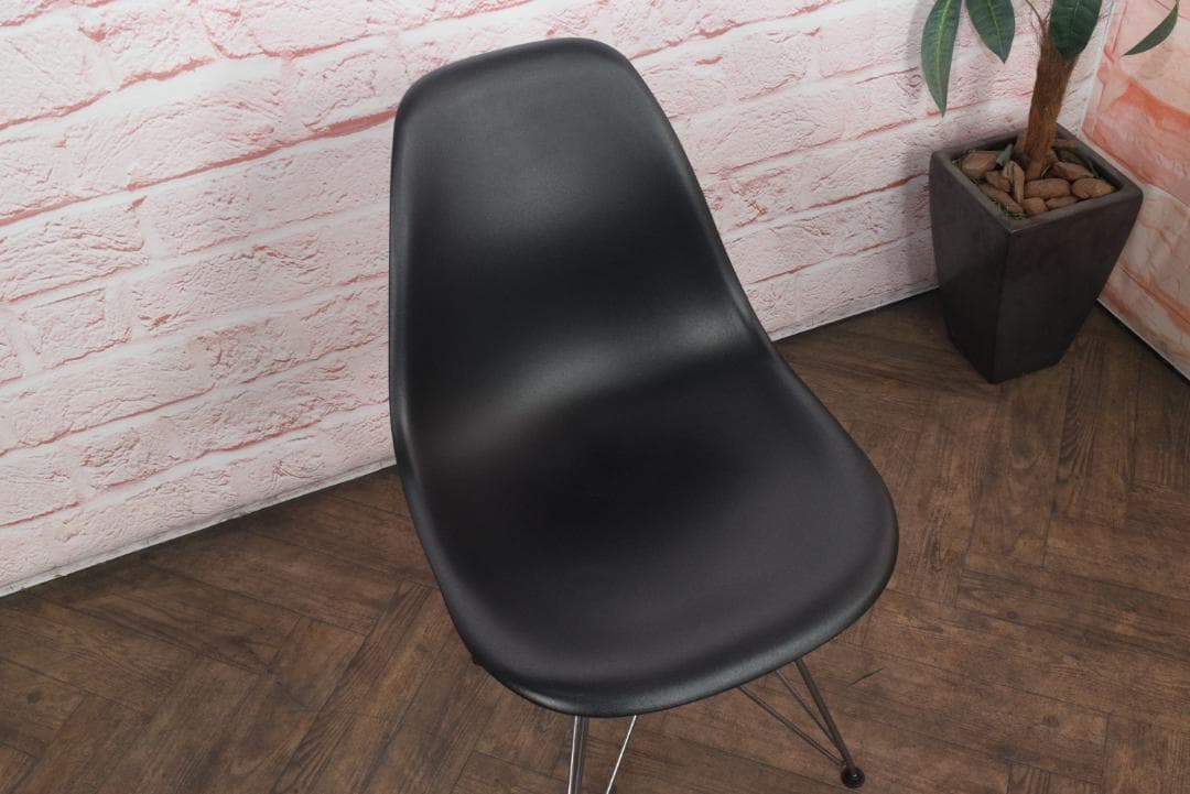 展示品 正規品 ハーマンミラー サイドシェルチェア ブラック 2021年製 A