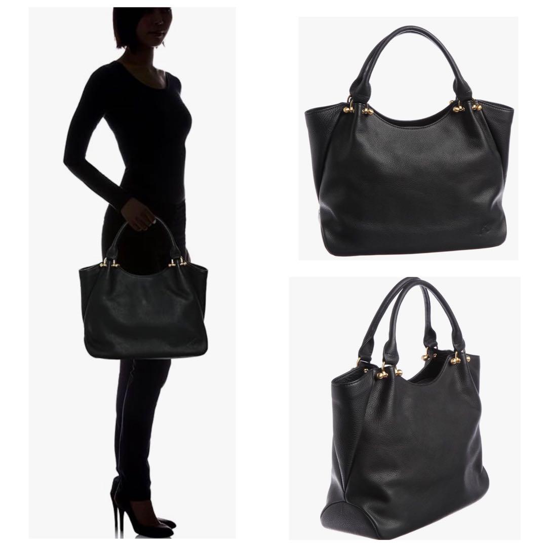 【美品】kitamura セミショルダーバッグ 本革 軽量 ビジネスバッグ