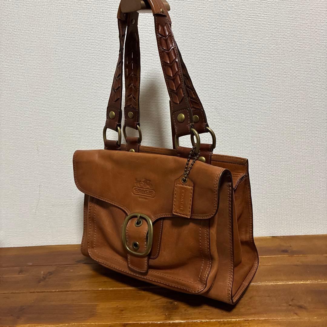 COACH オールドコーチ 本革　ヴィンテージF0793-11420