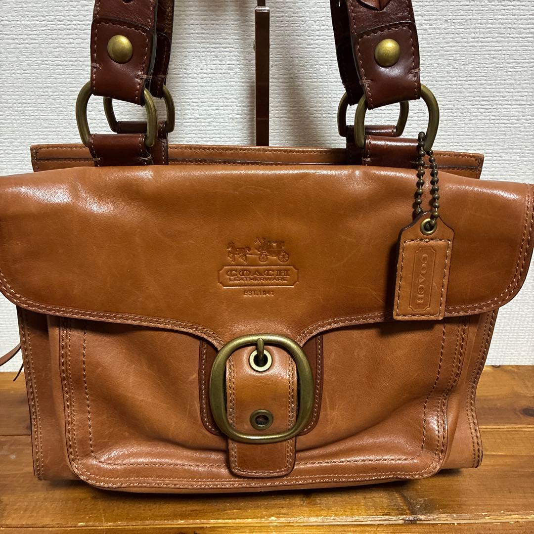COACH オールドコーチ 本革　ヴィンテージF0793-11420