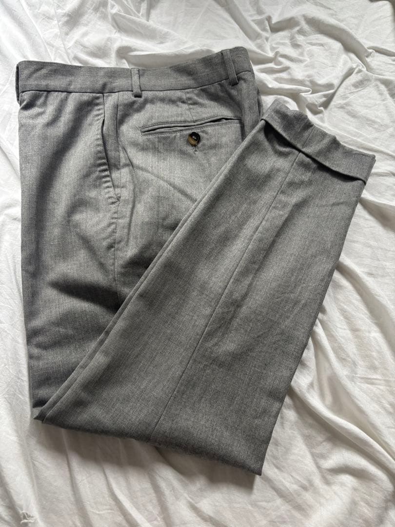 BRUNELLO CUCINELLI フランネルスーツ 46