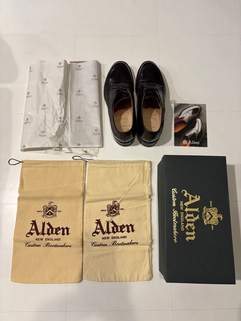 インターナショナルギャラリービームス 別注ALDEN / コードバン Vチップ