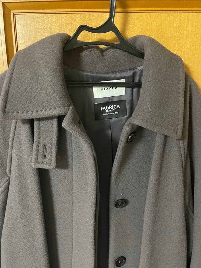 FRAY I.D バルマカンロングコート　モカ