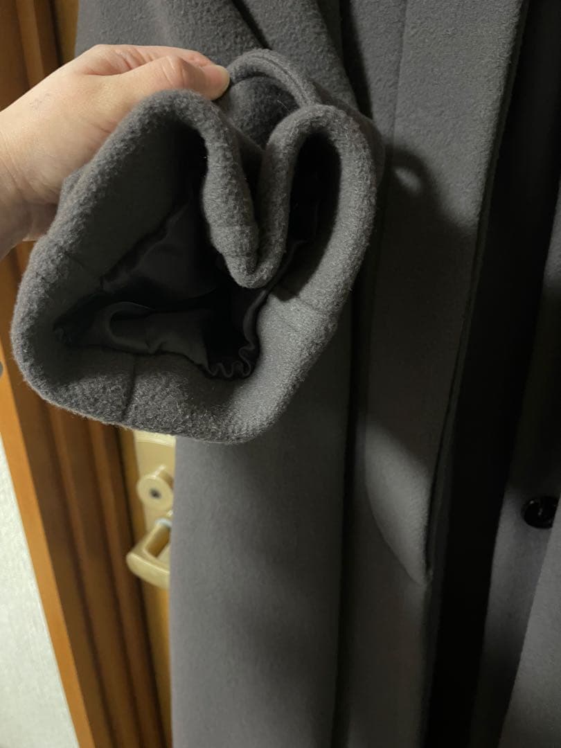 FRAY I.D バルマカンロングコート　モカ