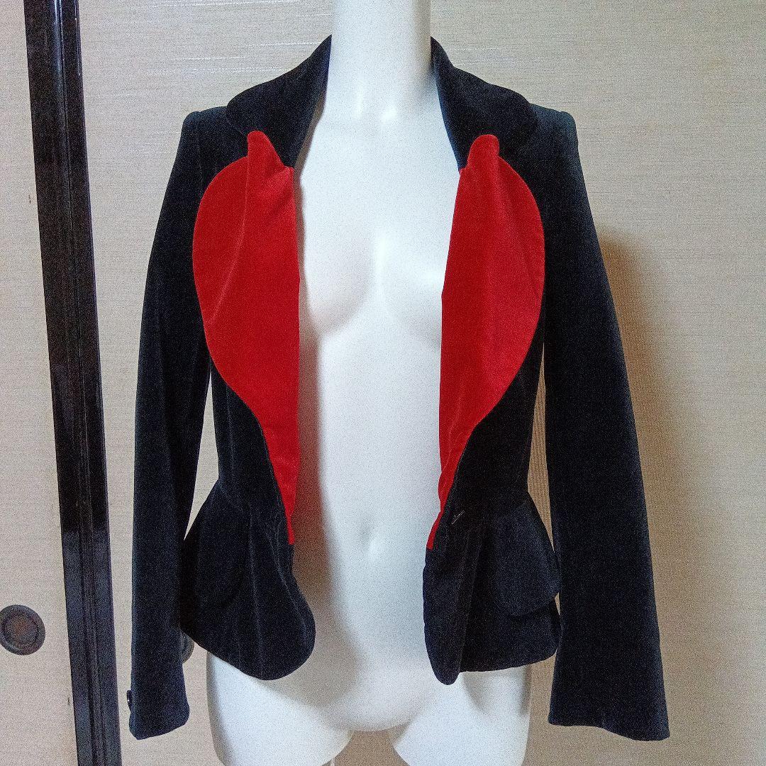 ✨ 希少 ヴィヴィアンウエストウッド ラブジャケット ハート 別珍 ベロア