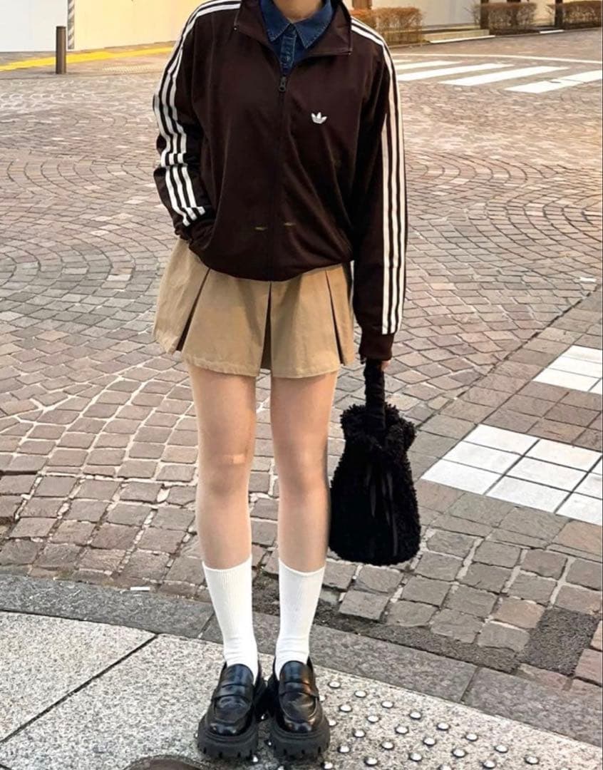 超希少★美品アディダス ベッケンバウアートラックジャケット茶白　ソリュン