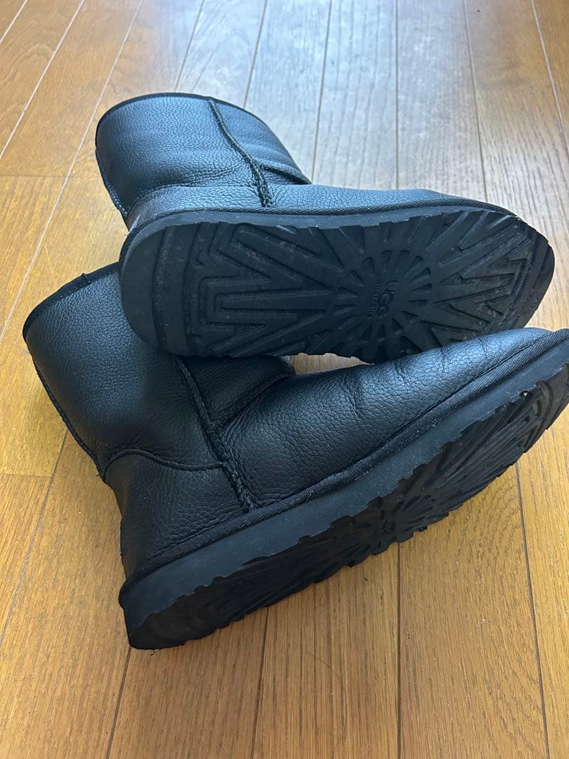 UGG ブラック ムートンブーツ　ブラック/26cm