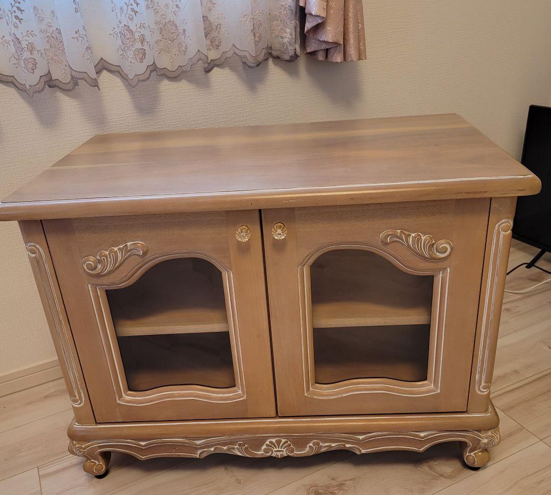 ウエストハウスギャラリー　ねこ脚　テレビボード　テレビ台　ロココ調