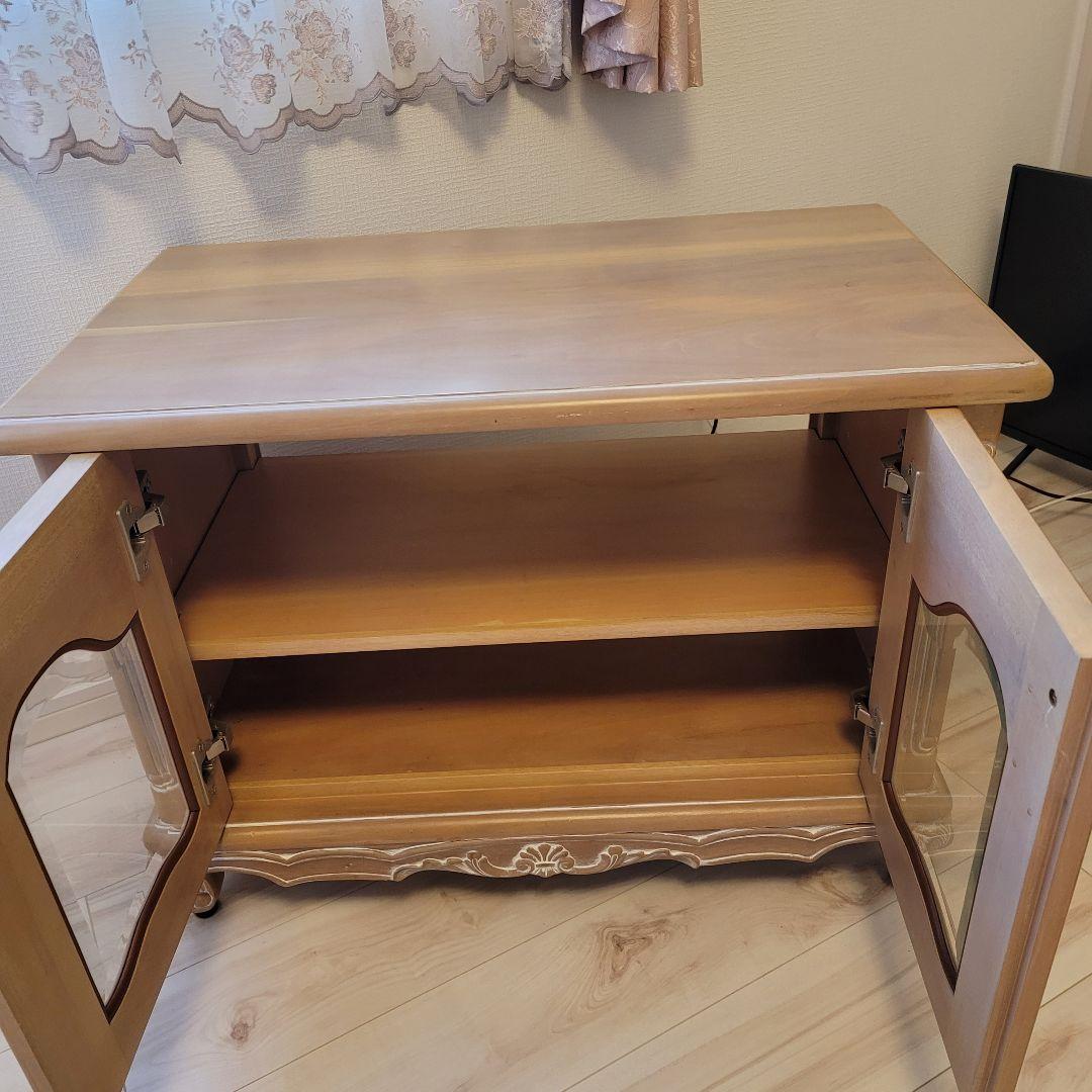 ウエストハウスギャラリー　ねこ脚　テレビボード　テレビ台　ロココ調