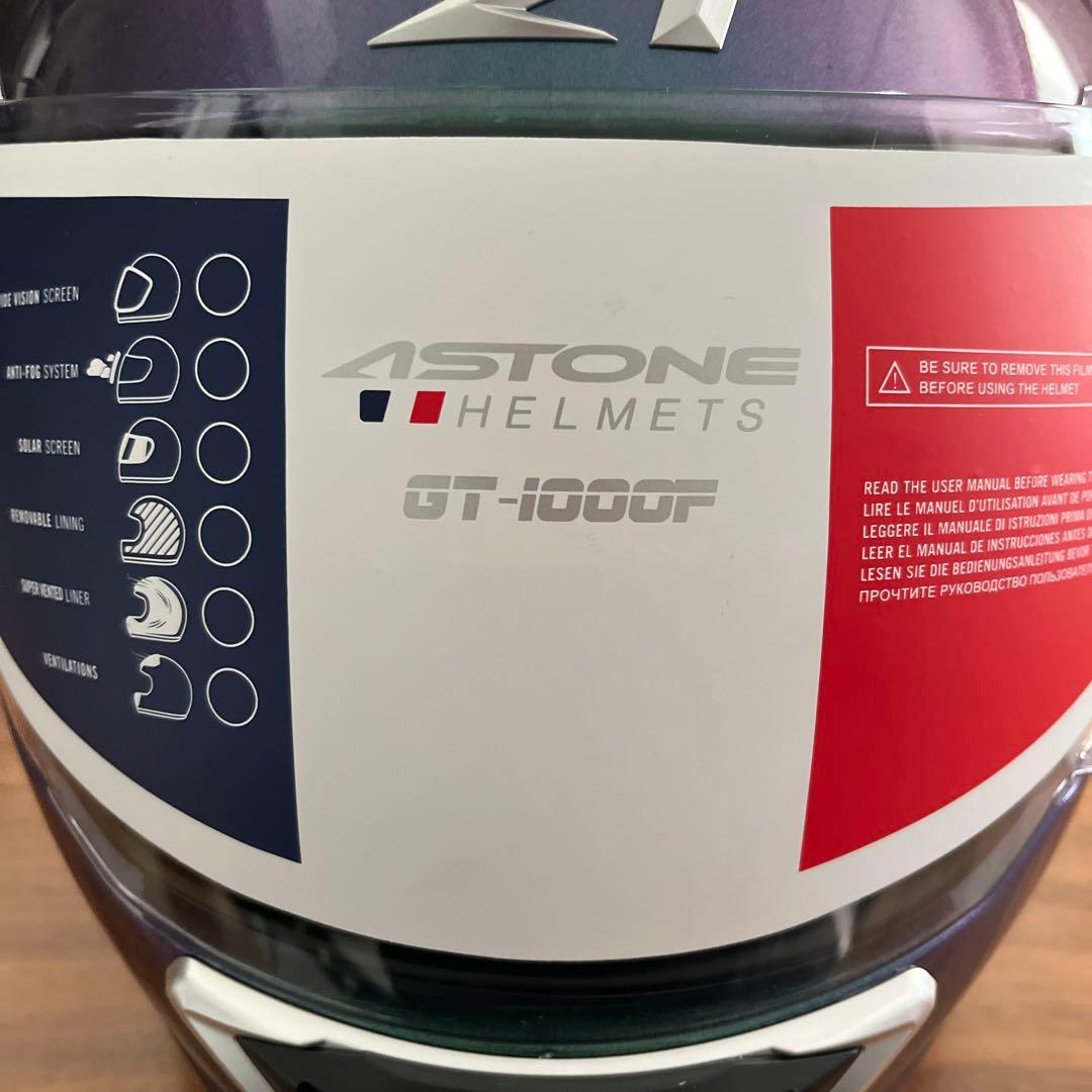 未使用ASTONE GT-1000F カーボン ヘルメット イリジウPSC