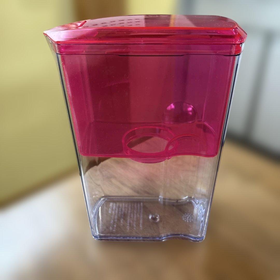 ガイアの水　135 新品カートリッジ2個セット ポット型浄水器 ピンク