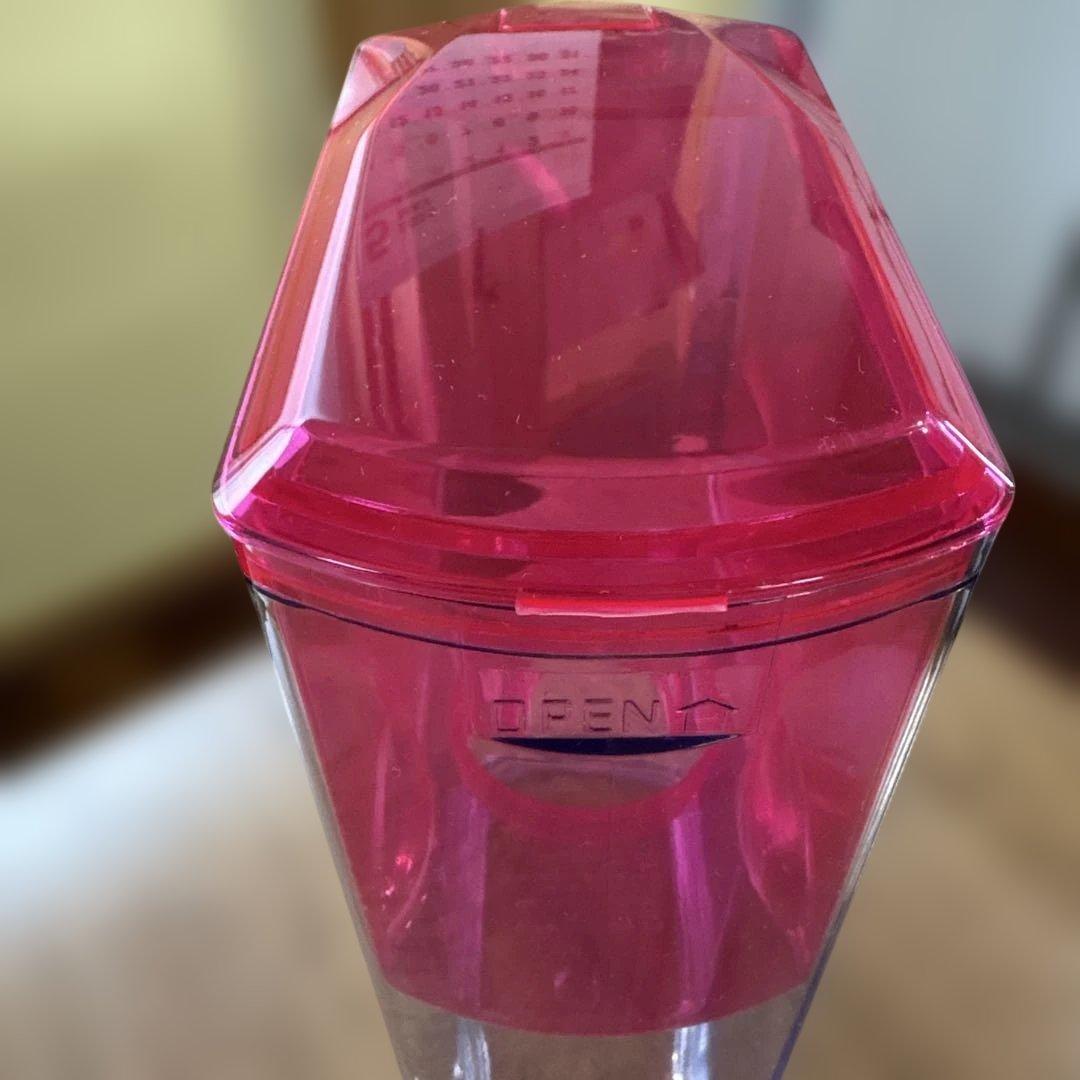 ガイアの水　135 新品カートリッジ2個セット ポット型浄水器 ピンク