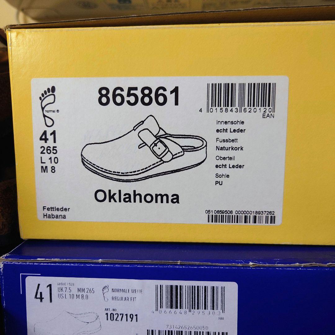 ビルケンシュトック TATAMI タタミ オクラホマ 41 26.5cm