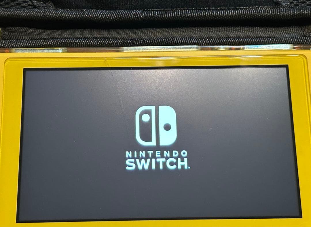 Nintendo Switch Lite イエロー クリアケース付き