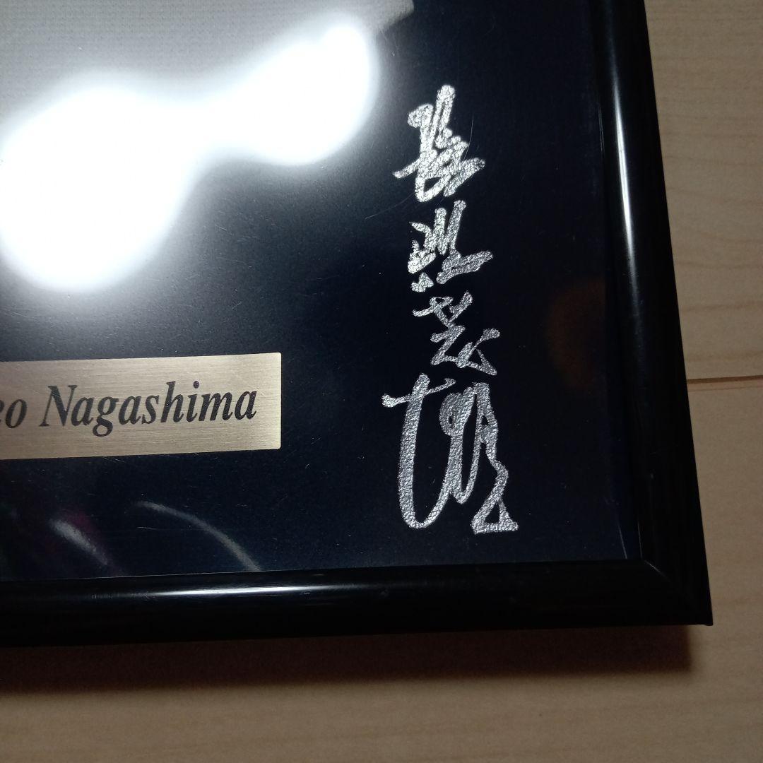 読売ジャイアンツ　長嶋茂雄　ミニチュアユニフォーム　額入り　巨人　サイン