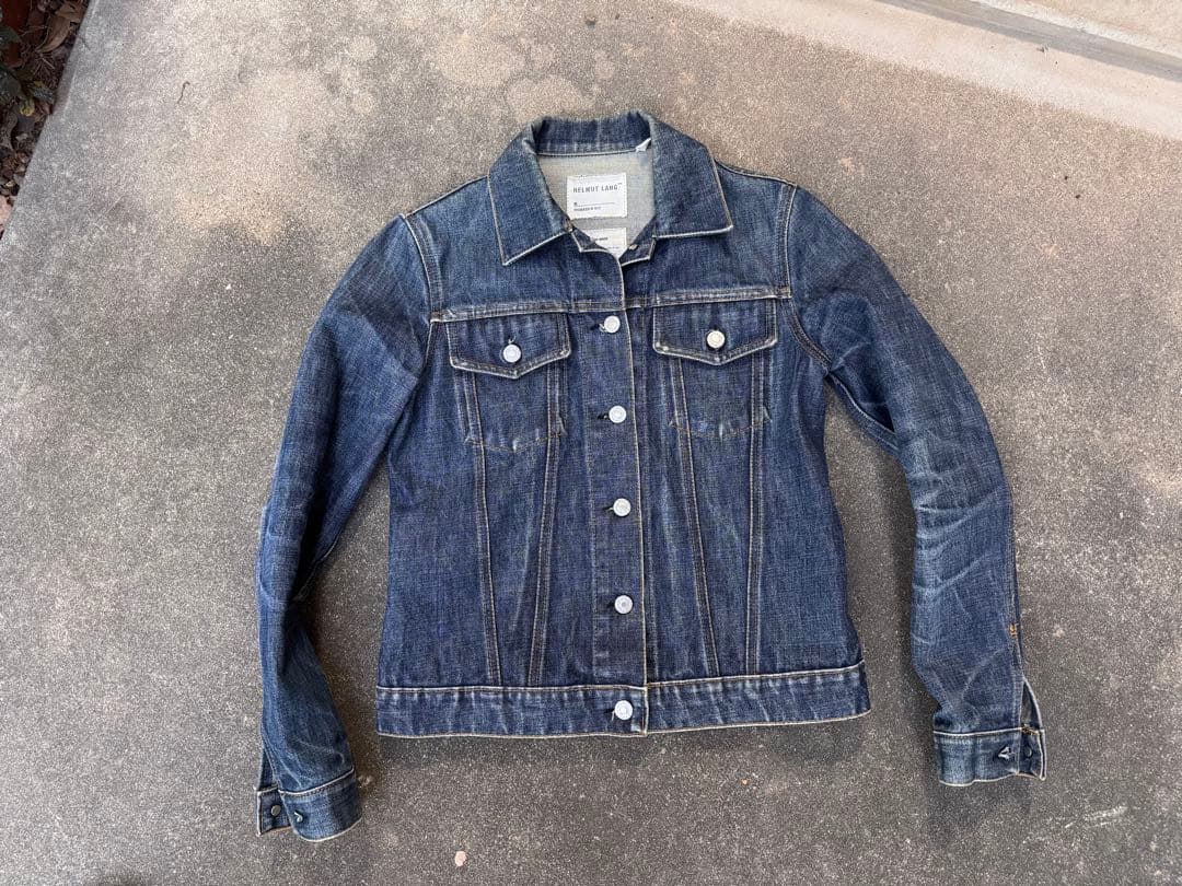 Helmut Lang 本人期 1998 インディゴデニムジャケット サイズ38