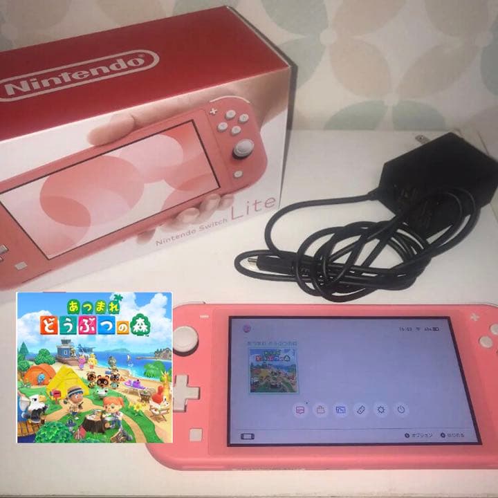 あつまれどうぶつの森Nintendo Switch Lite コーラル