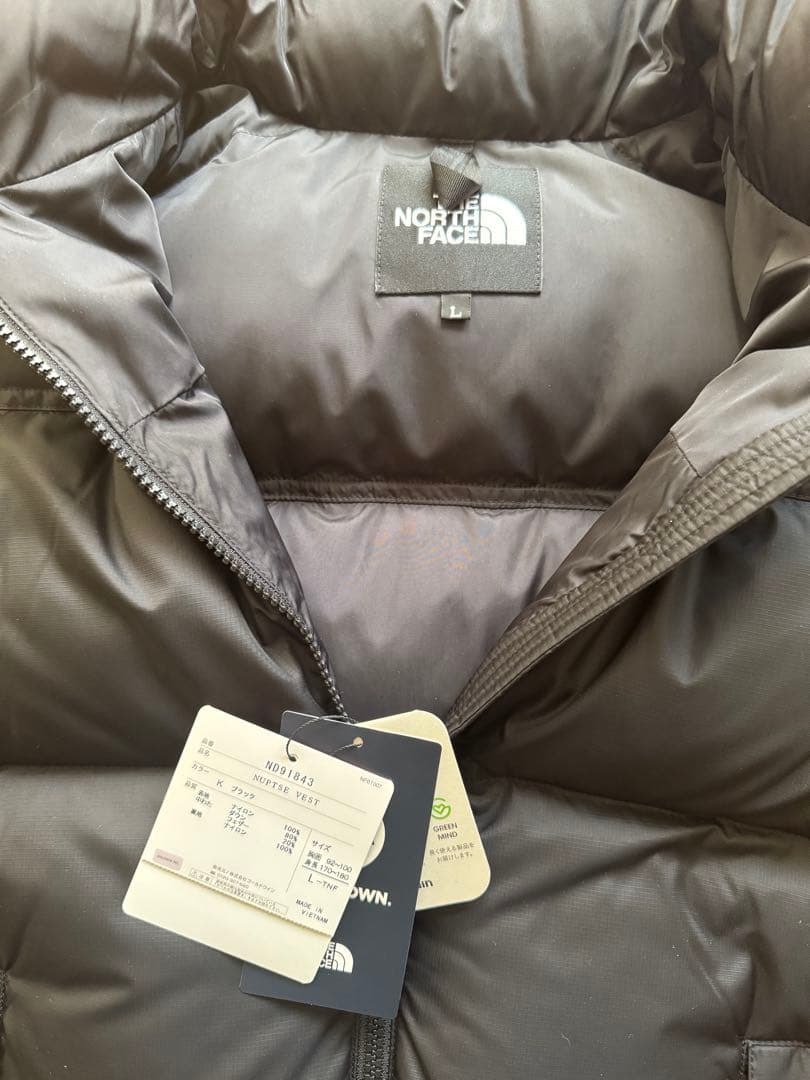 THE NORTH FACE新品 ヌプシ ダウンベスト ブラック L